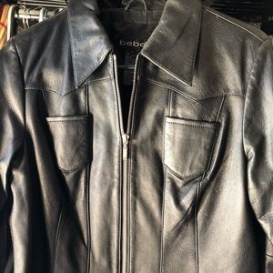 Beautiful Bebe Leather jacket